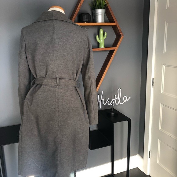 Winter coat gray - Picture 2 of 3